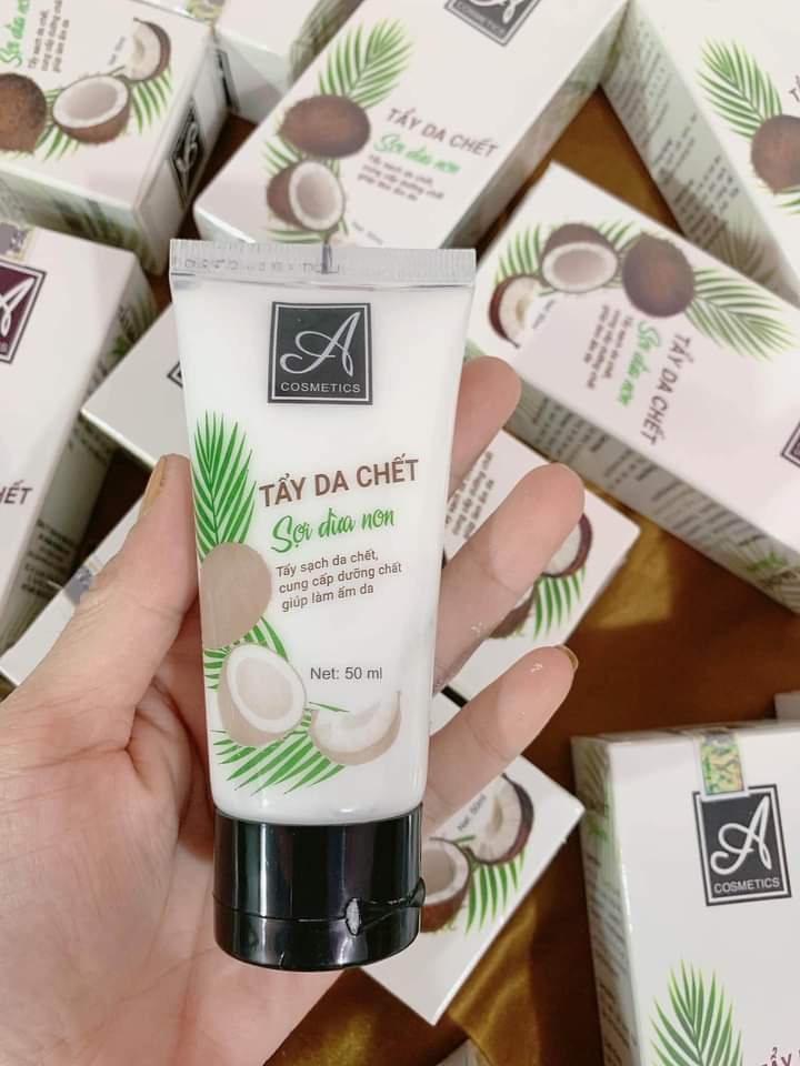 Tẩy Tế Bào Chiết Sợi Dừa Non A Cosmectics