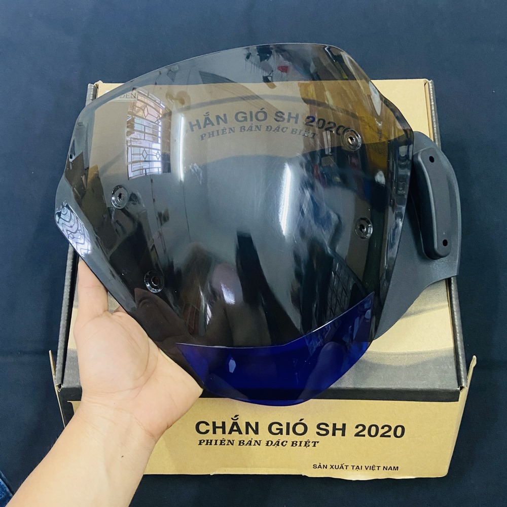MÃO, KÍNH CHẮN GIÓ SH 2020 HÀNG SIÊU CAO CẤP CỰC ĐẸP( MÀU XANH DƯƠNG)