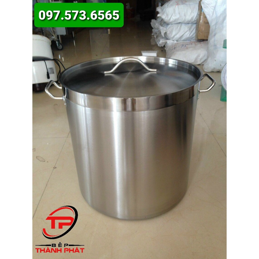 Nồi bếp từ công nghiệp 70 lít, hàng chính hãng, inox siêu dày