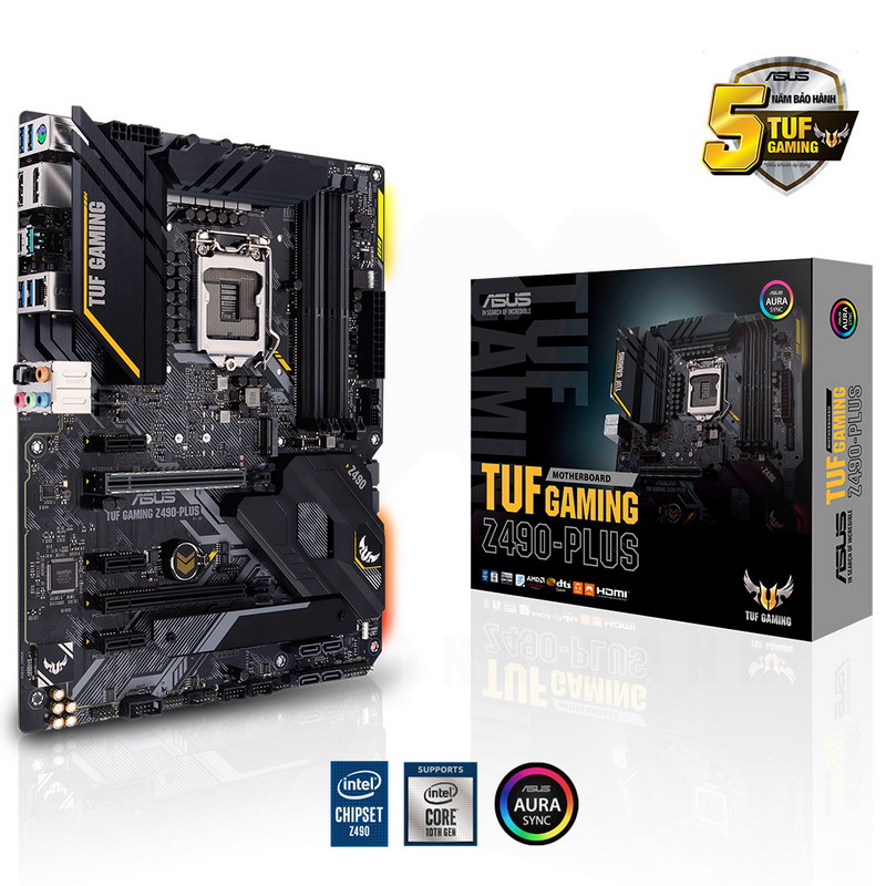 [HCM][Trả góp 0%]Bo mạch chủ ASUS TUF Gaming Z490-PLUS