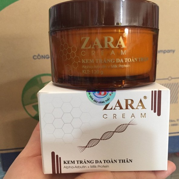 Kem Dưỡng Trắng Da Toàn Thân Zara