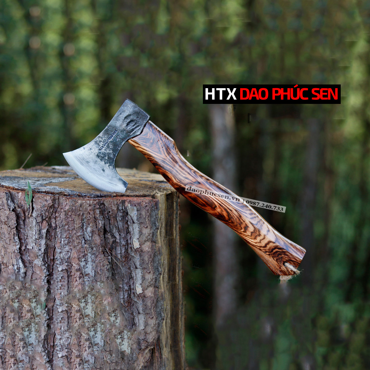Hand-Forged Hammer and Ax for Chopping Firewood in the Forest R04N High Quality Vip Knife