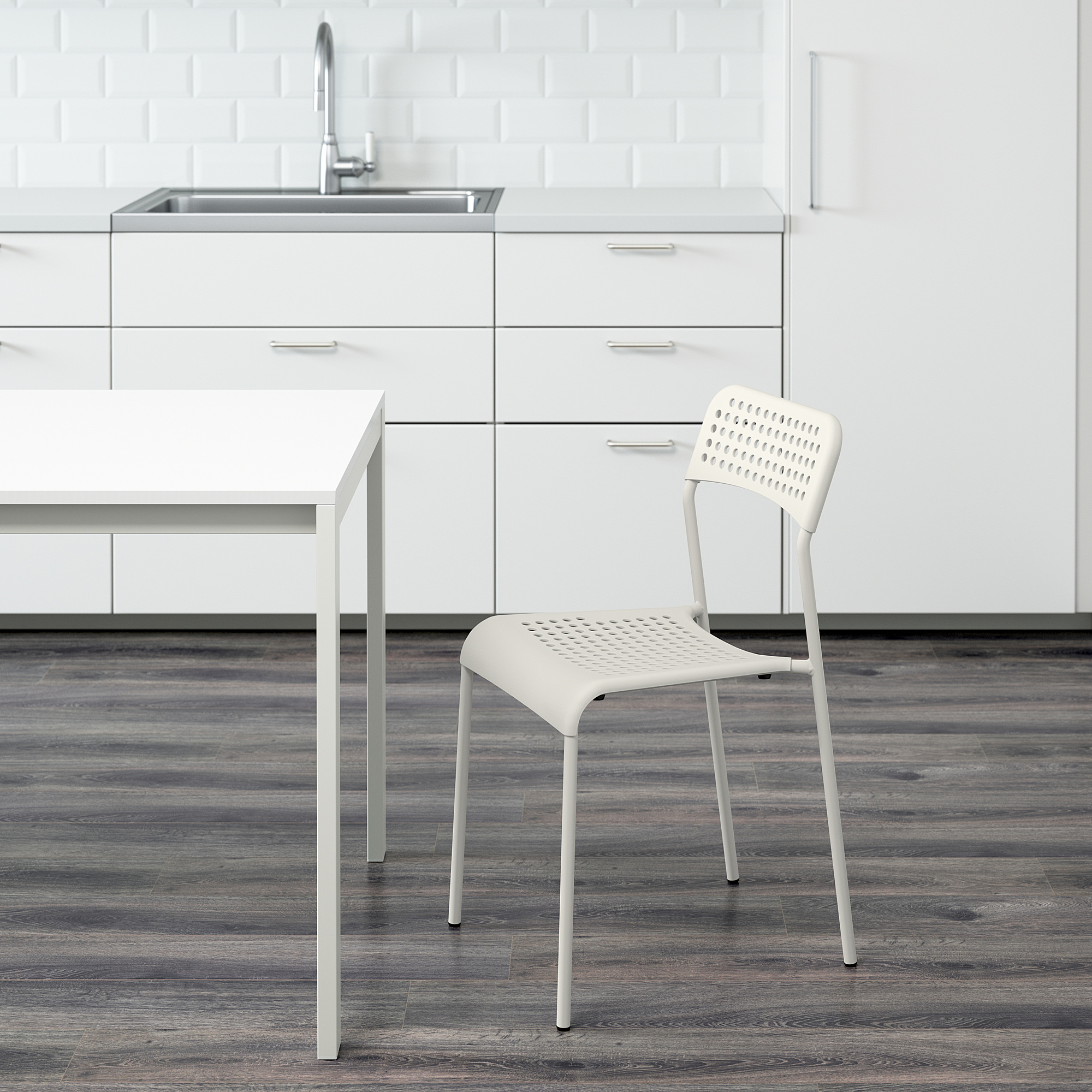 [HCM][ Trắng/Đen] GHẾ IKEA CHÍNH HÃNG – ADDE