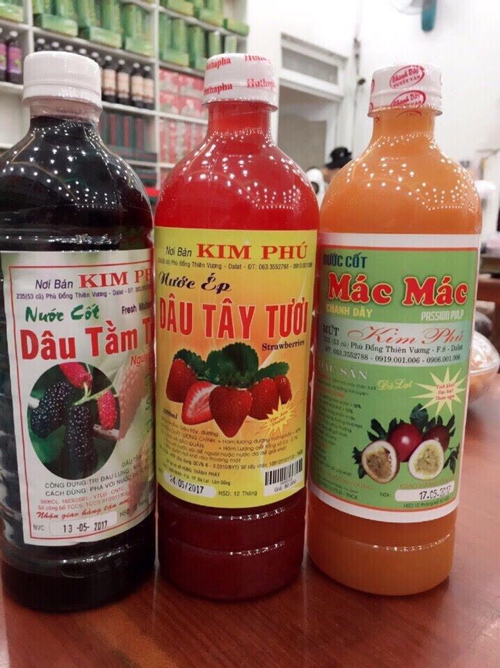 [HCM]Nước cốt dâu tây - dâu tằm
