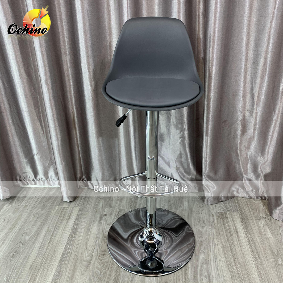 (FREE SHIP) Ghế Bar, Ghế Quầy Bar, Ghế Trang Điểm, Ghế Xoay, Ghế Trang Điểm, Ghế Bàn Trang Điểm, Ghế Livestream, Ghế Makeup, Ghế Chụp Hình Nhựa Đệm Da Cao Cấp Có Thể Xoay và Điều Chỉnh Độ cao 60-80cm (Đủ màu)