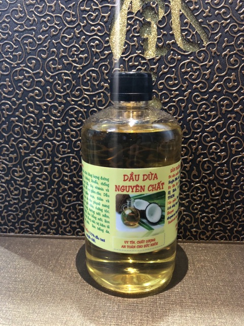 [Giá tốt] Dầu Dừa Nguyên Chất Handmade 500ml