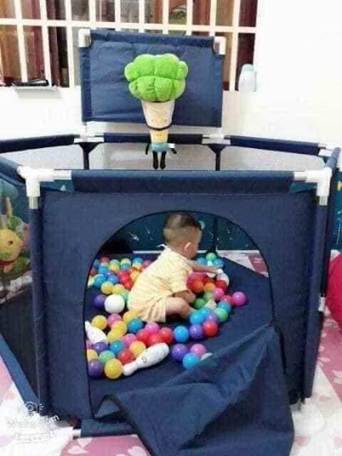 QUÂY BÓNG KHUNG SẮT CHO BÉ YÊU