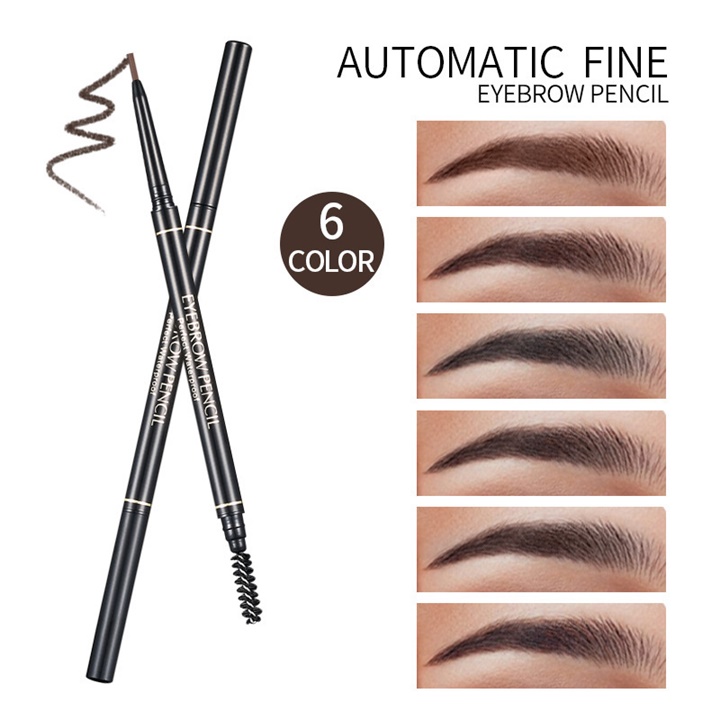 [HCM]Chì kẻ mày 2 đầu Mking Eyebrow Pencil đầu bút dạ mềm dễ vẽ đường kẻ mảnh rõ nét không trôi