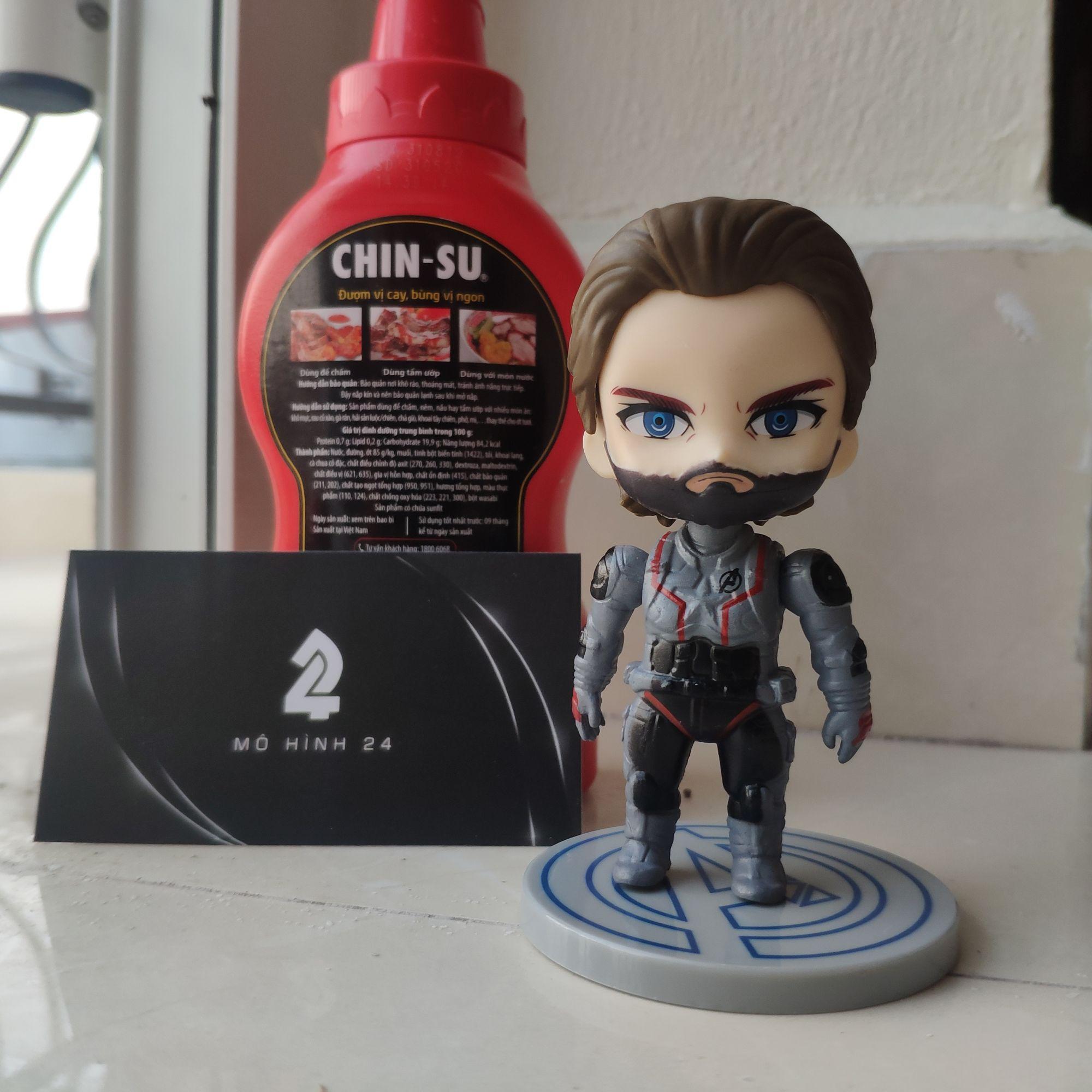 Giảm giá Mô hình Spiderman Chibi  Mô hình Avenger Marvel bộ 5 con   BeeCost