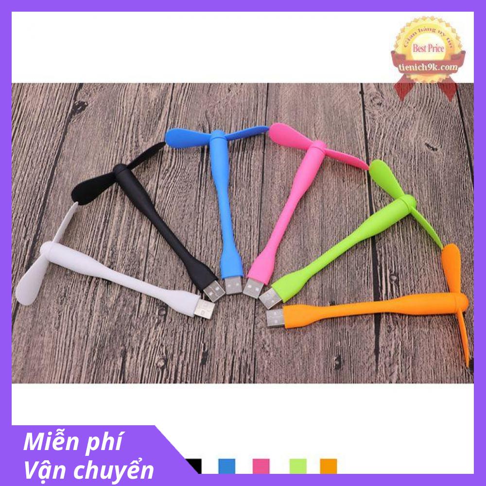Quạt USB mini 2 cánh rời cắm củ sạc điện thoại và sạc dự phòng  Quạt 2 cánh