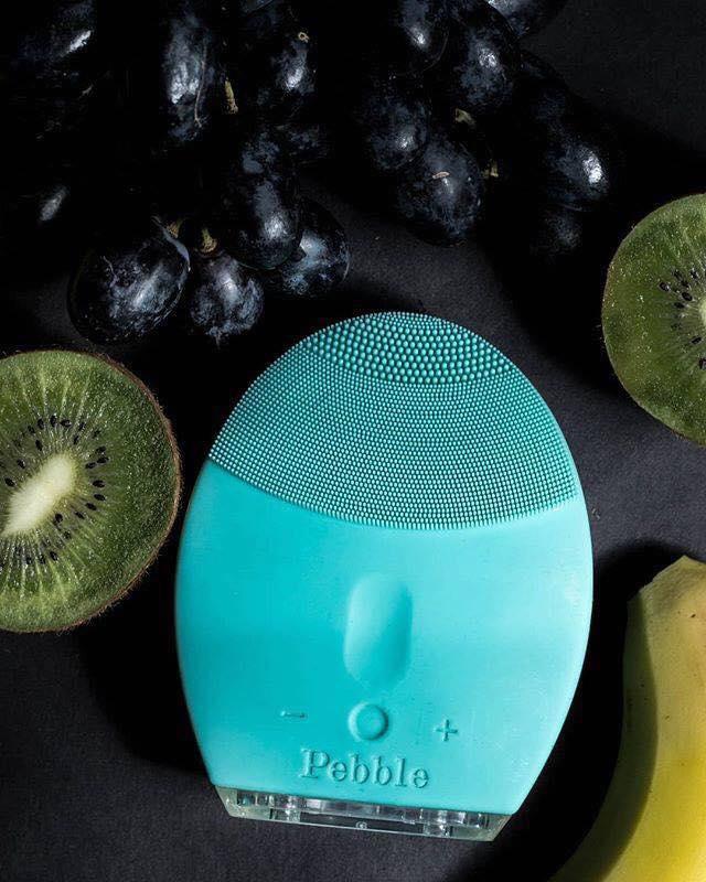 [HCM]Máy rửa mặt Pebble Lisa gen 5- xanh mint [Bảo hành 12 tháng full box]