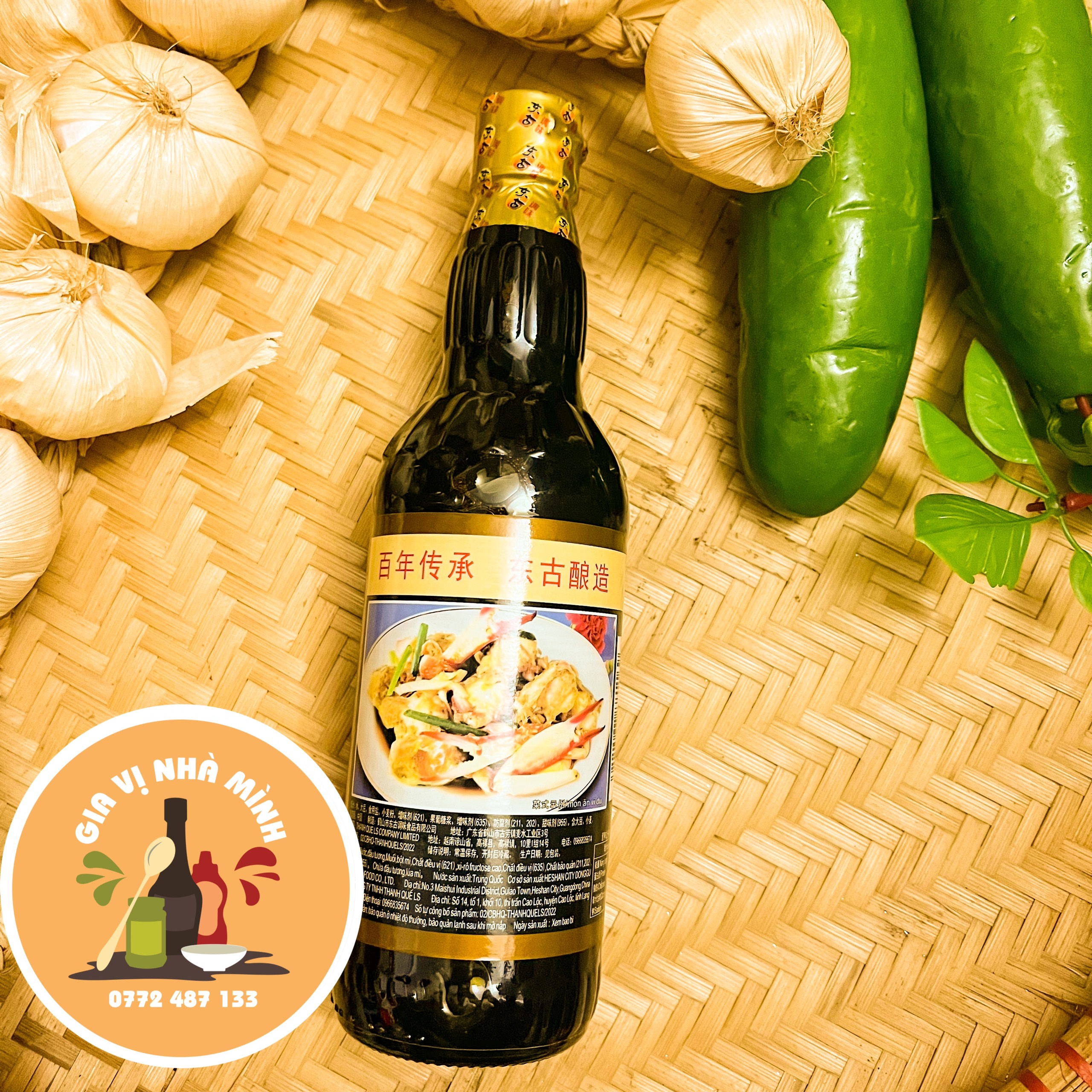 XÌ DẦU CÀNG CUA NHẤT PHẨM TIÊN -500ML