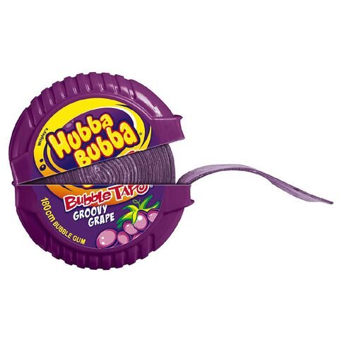 Kẹo gum Hubba Bubba Bubble Tape 180cm Vị Nho