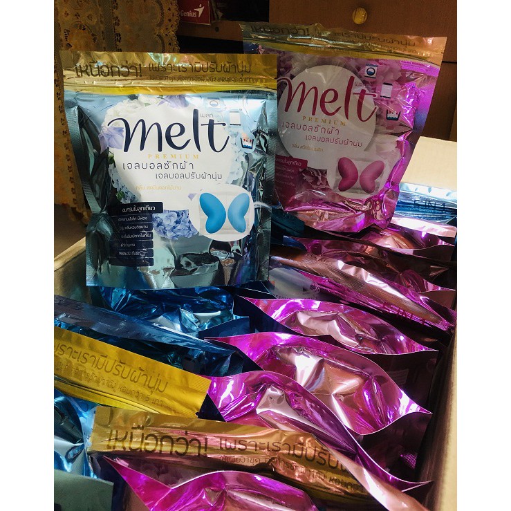 Viên giặt xả Melt Thái lan