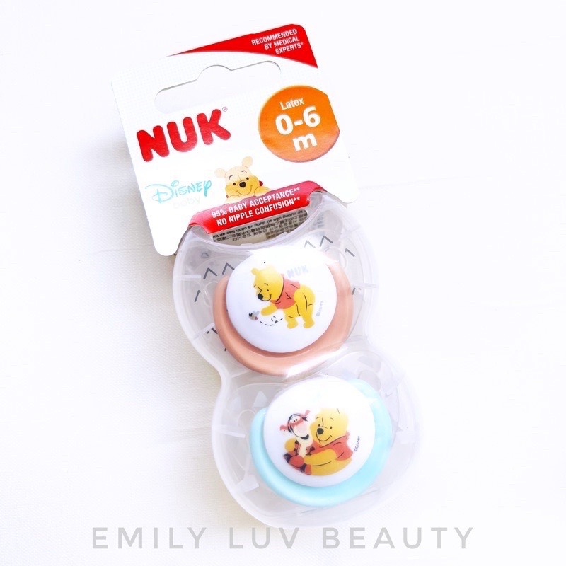 Ty ngậm / ti giả cao su nuk đủ size