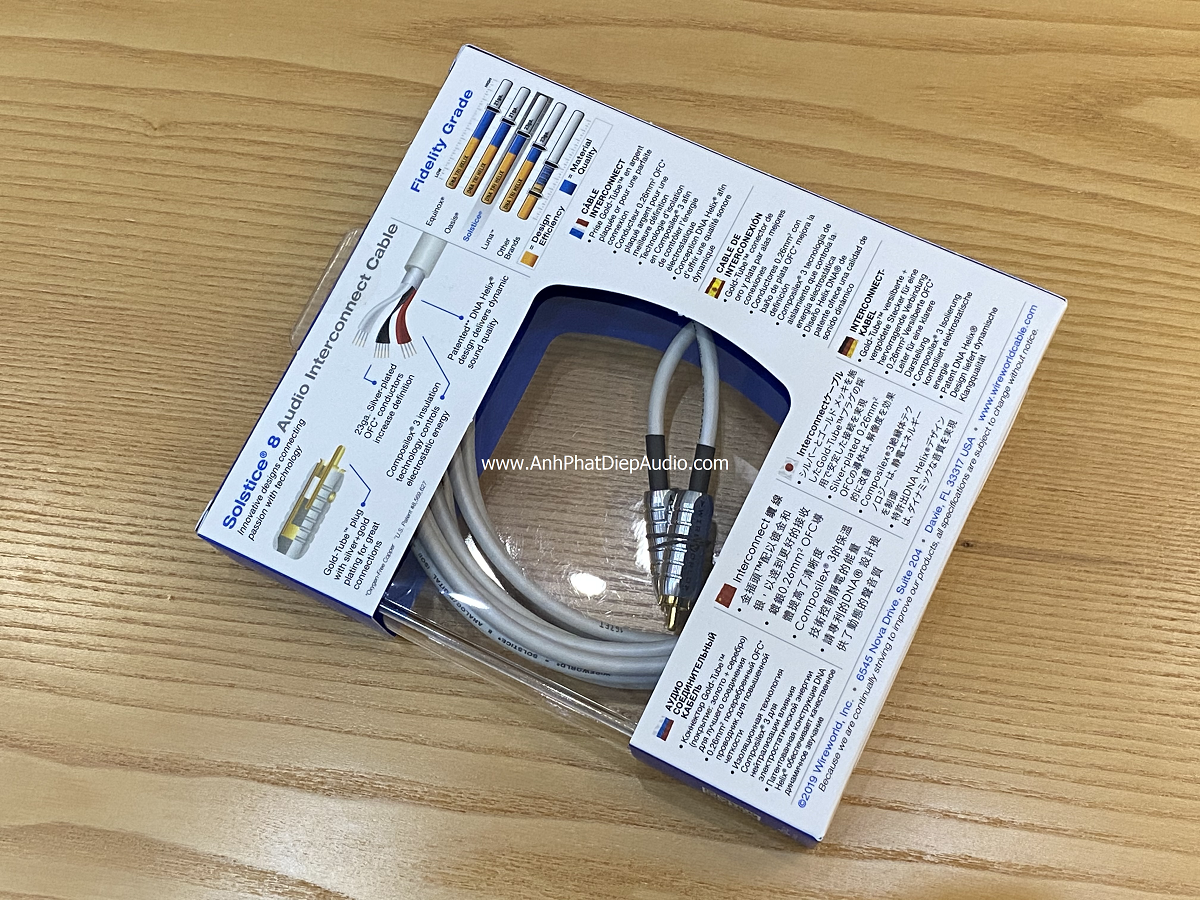 Dây tín hiệu sub Wireworld Solstice 8 Subwoofer Cable 4M