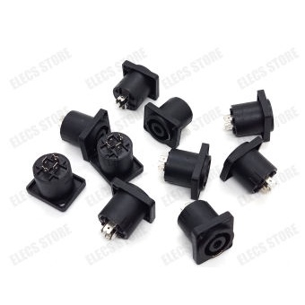 Jack loa speakon cái vuông nhựa , giá 01 cái