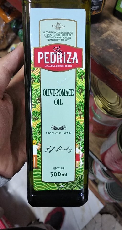Dầu olive pomace hiệu La pedriza 500ml