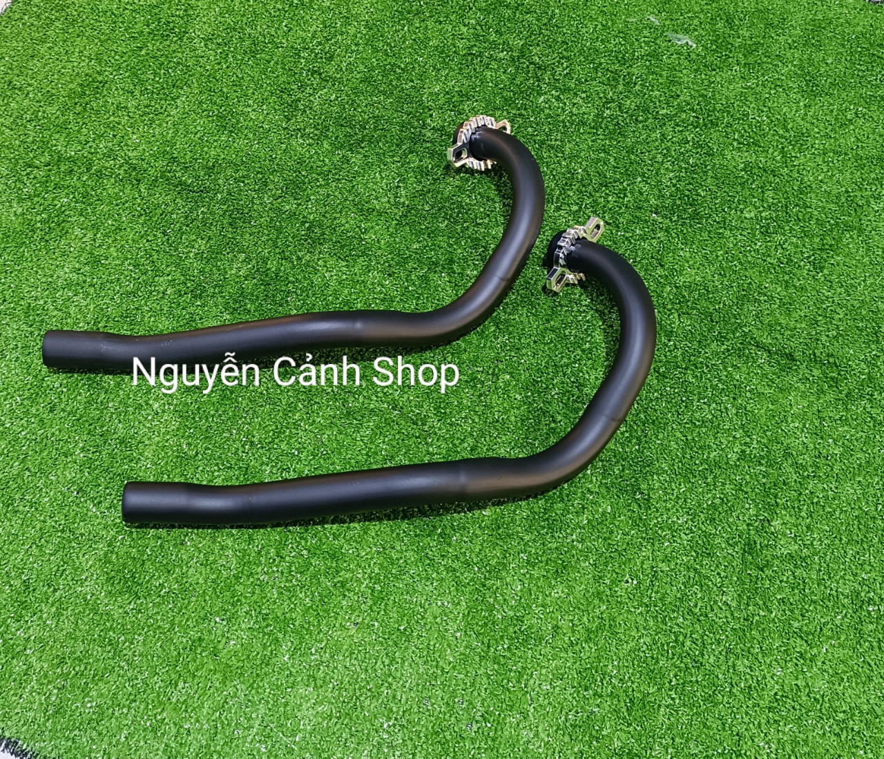 Cổ pô đen Exciter 32mm inox 201