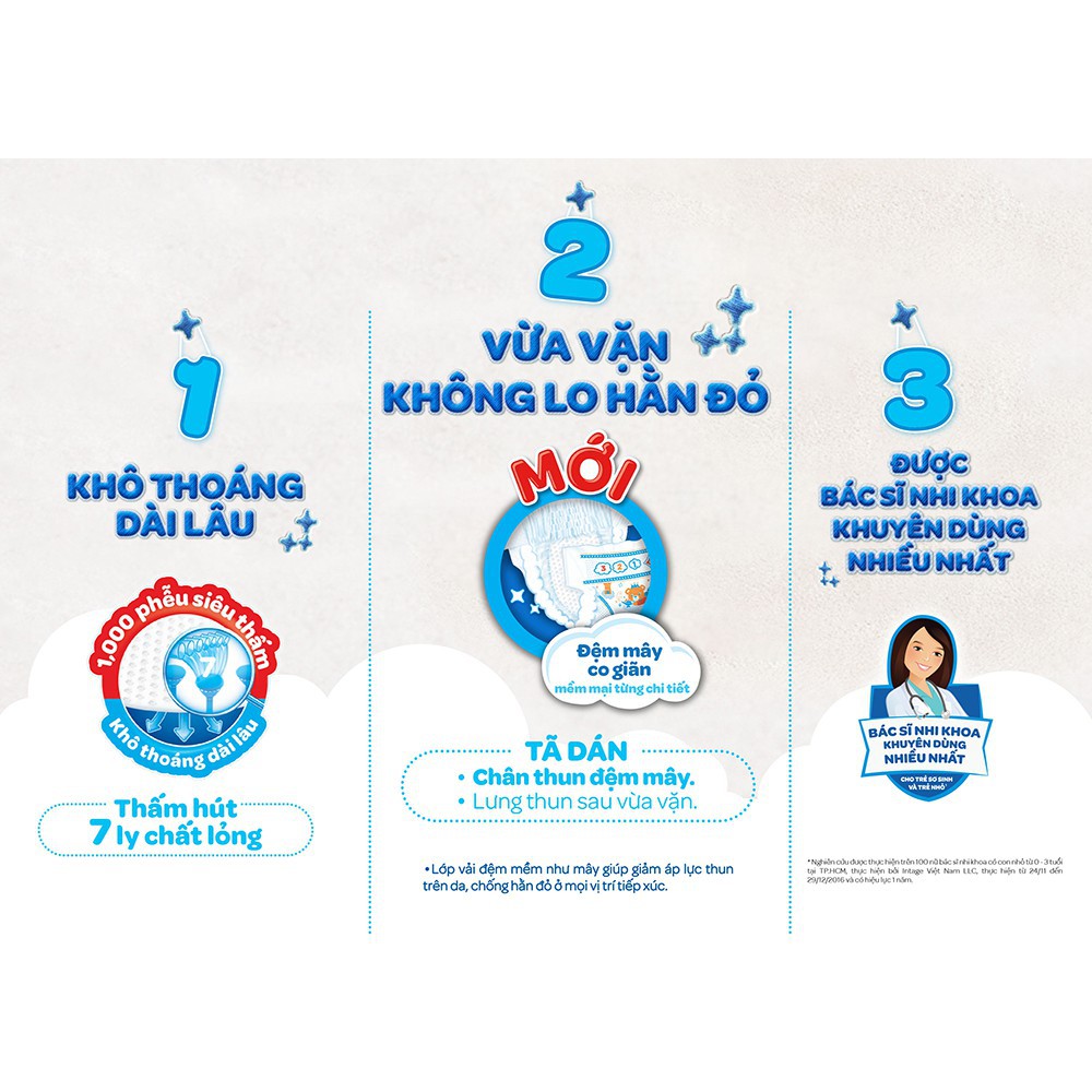 Tã dán tràm trà Huggies XL/L