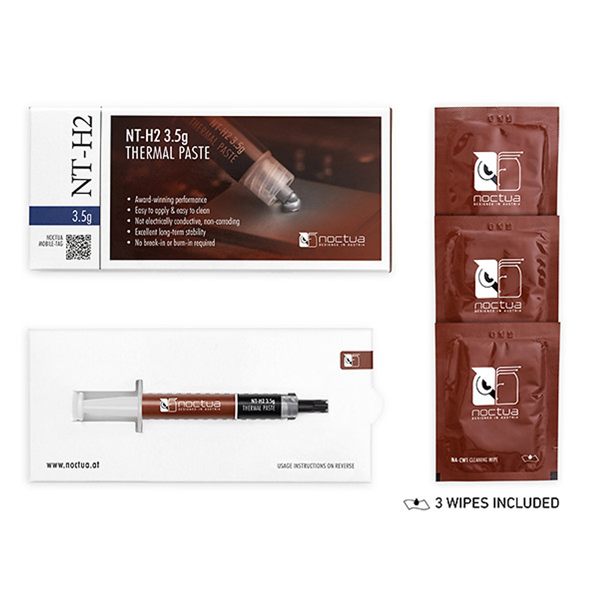 Noctua nt-h2 (3.5g) thermal sink glue-authentic