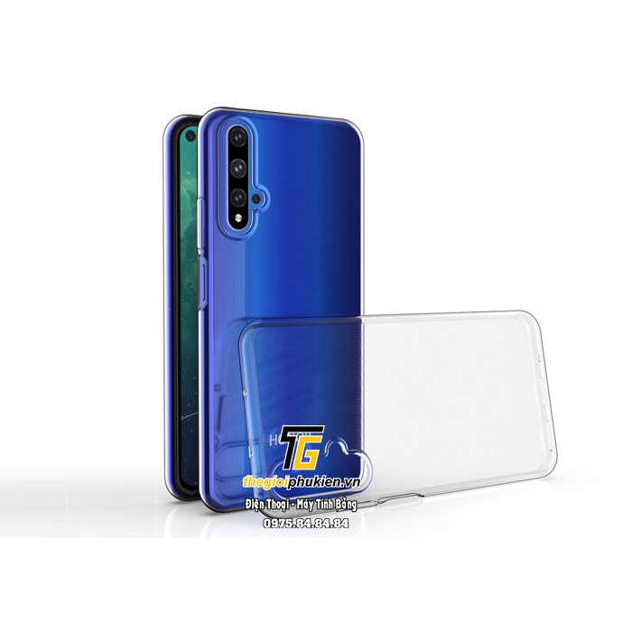 Ốp lưng Huawei Nova 5T dẻo trong siêu mỏng 0.5 mm