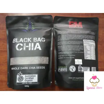 [HCM]HẠT CHIA BLACK BAG CHIA ÚC GÓI 500g