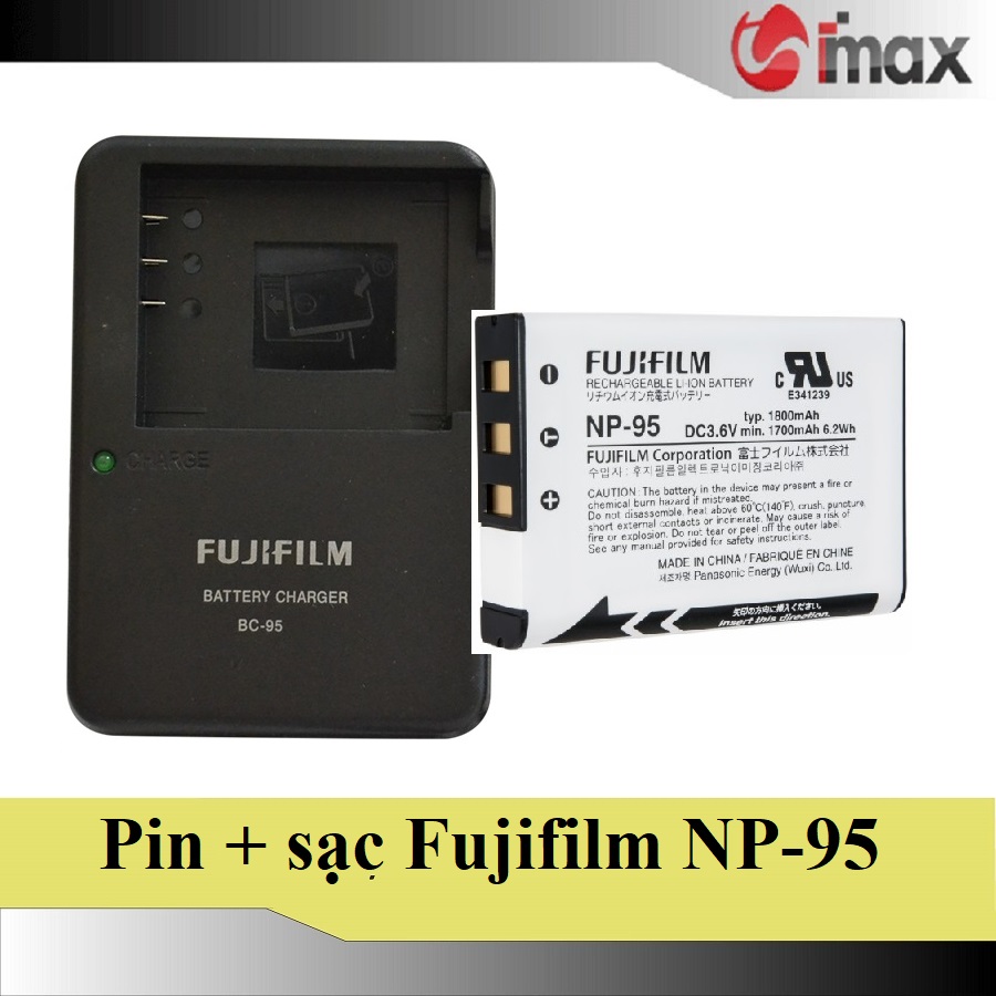 Bộ 01 pin np-95 + 01 sạc bc-95 - hàng nhập khẩu