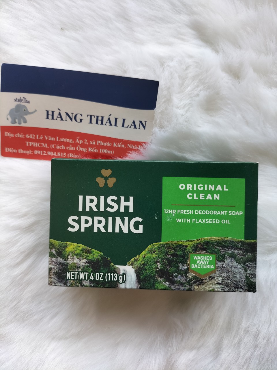 [HCM]Combo 2 cục Xà bông Irish Spring Original 113g USA-Xà phòng IRIS