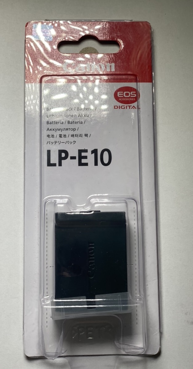 Pin thay thế pin máy ảnh LP-E10