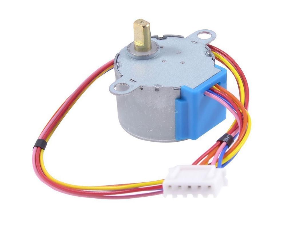Động cơ bước mini 5v  28BYJ-48 (4 pha, 5 dây)