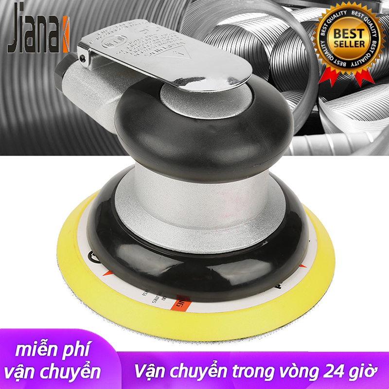 AT-780 5 /4  Air Random Orbital Sander Round Polisher Pneumatic Hand Sanding Tool