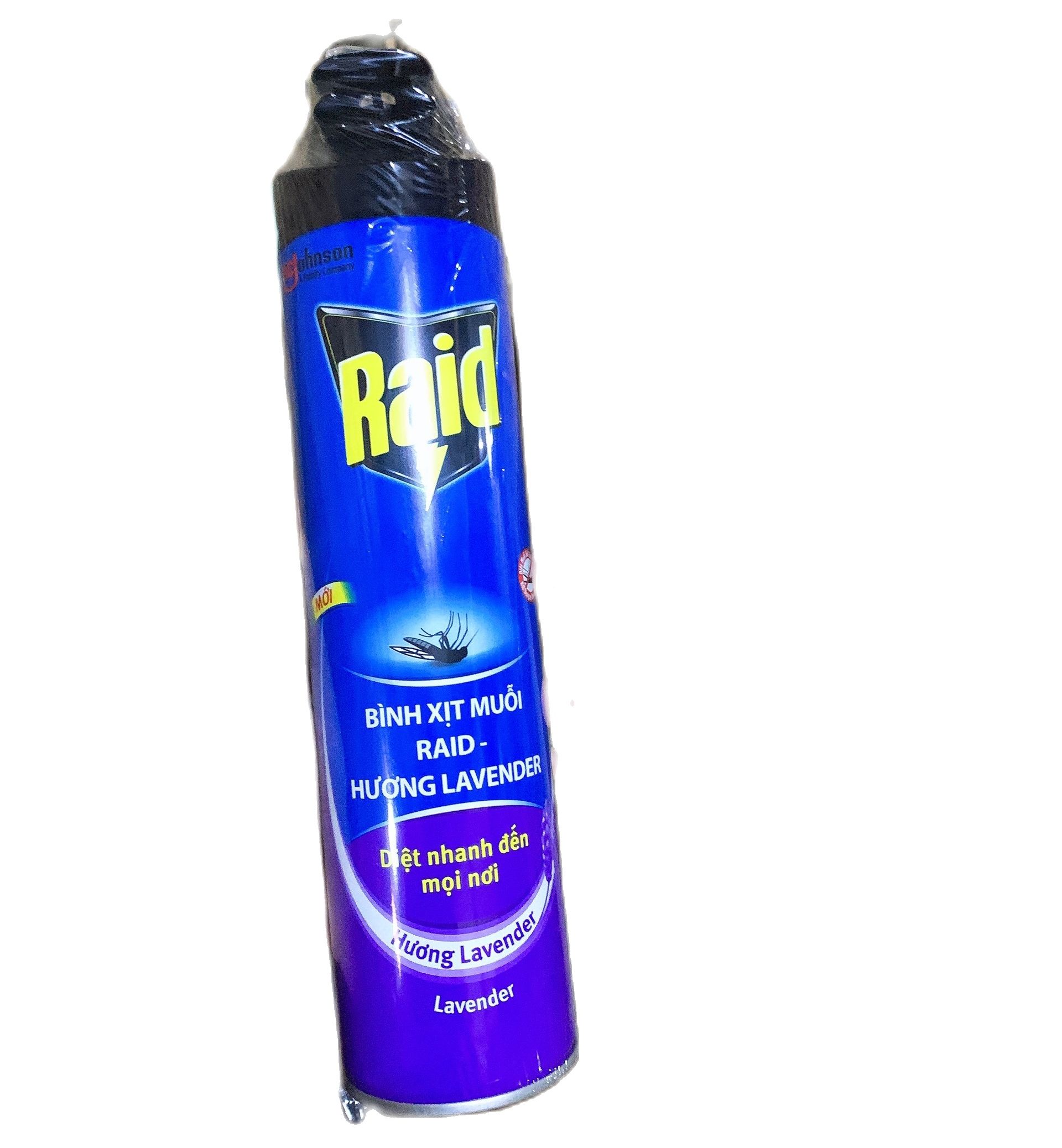 Bình Xịt Muỗi Raid Hương Lavender 520ml