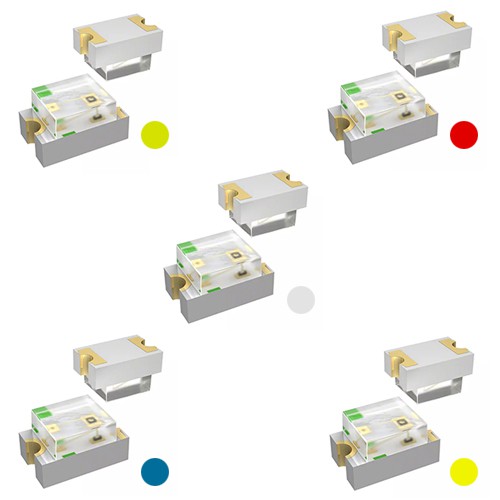 Led Dán 0603 Màu Đỏ, Xanh Lá, Xanh Dương (100 Con)