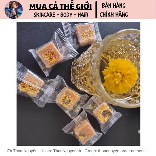 [GIẢM 5% ĐƠN 129K]Viên trà hoa cúc đường phèn