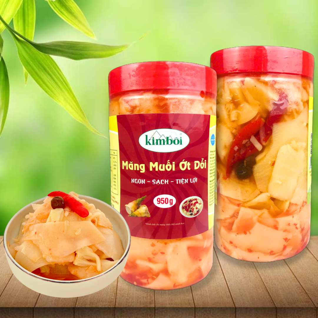 Bamboo shoots Salt Pepper dổi 750g