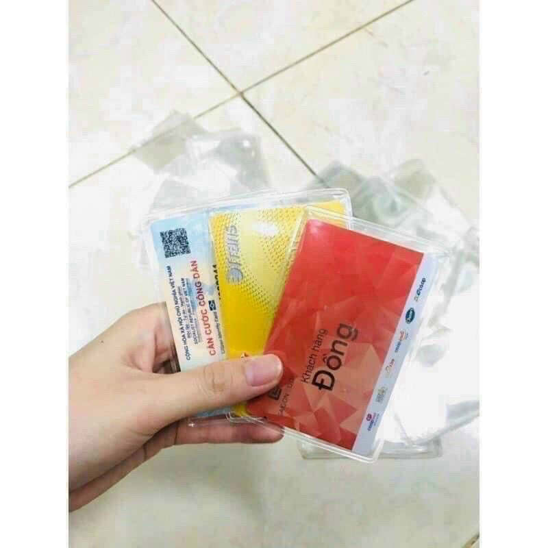 BỌC Thẻ CCCD TRONG SUỐT_ SeT 10 cái m7