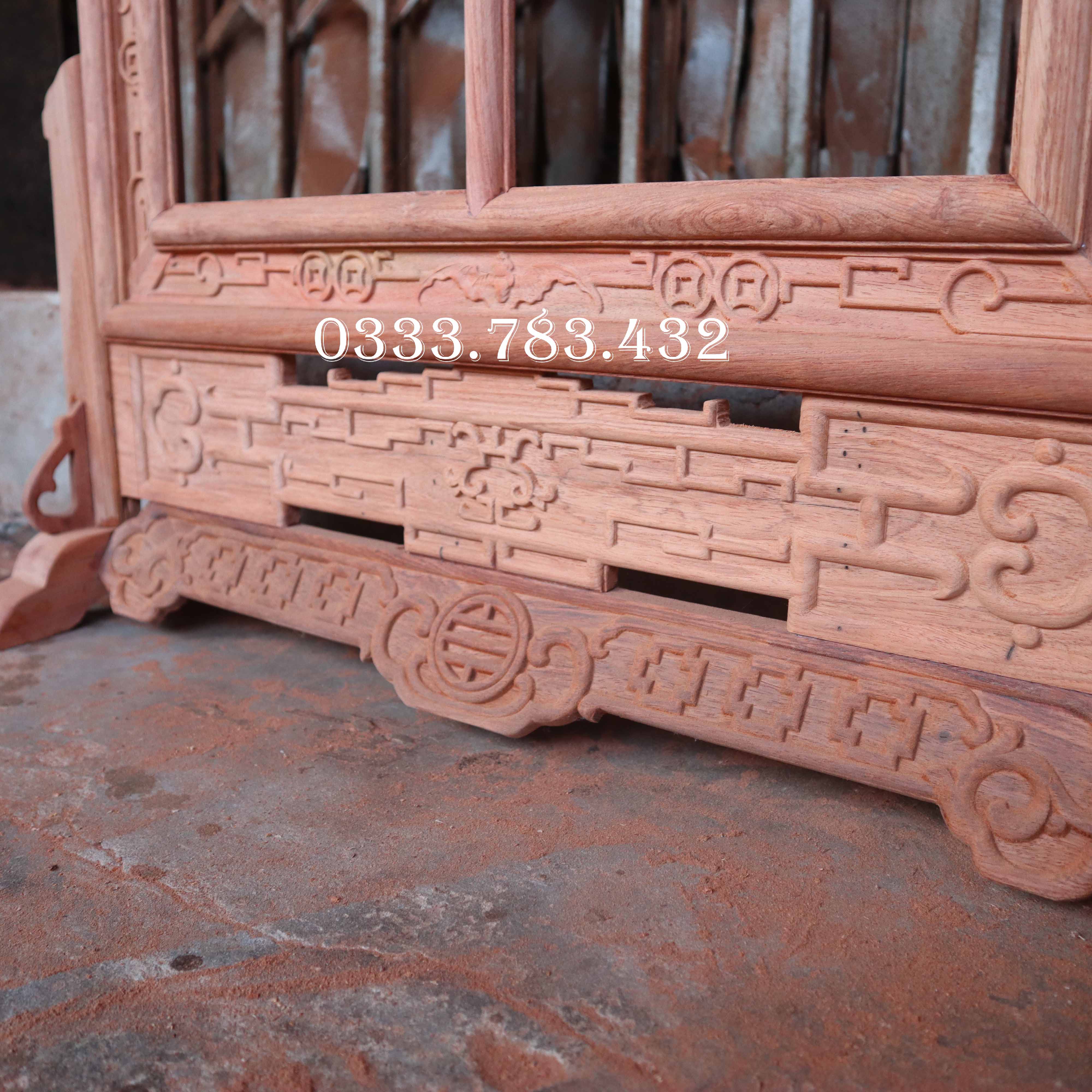 KHUNG ẢNH ĐÔI KÉP DƠI-KHUNG ẢNH THỜ ĐÔI (GỖ HƯƠNG CAO CẤP)