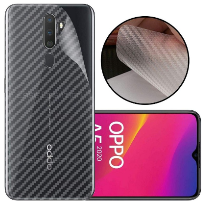 Miếng Dán Lưng Sợi Carbon Cho Oppo A5 2020 / A9 2020