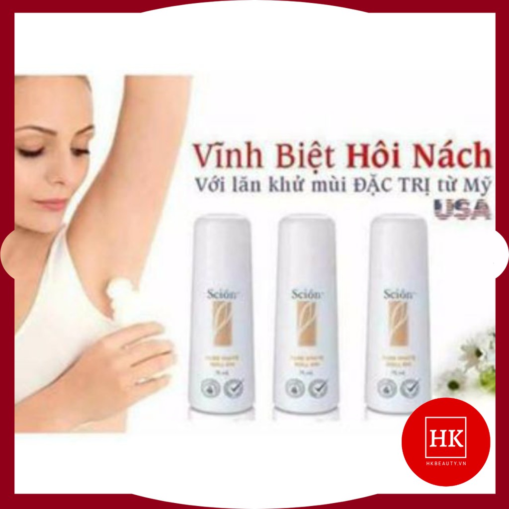 combo 2 Lăn Khử Mùi Scion. Hết Thâm Nách, Dứt Điểm Mùi Hôi 75ml