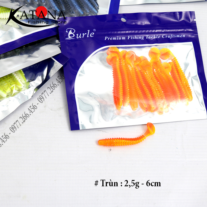 Mồi Mềm Câu Lure BURLE
