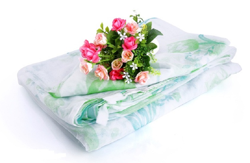 Mùng Ngủ Tuyn Bông Lớn 3Mx2M Có Cửa