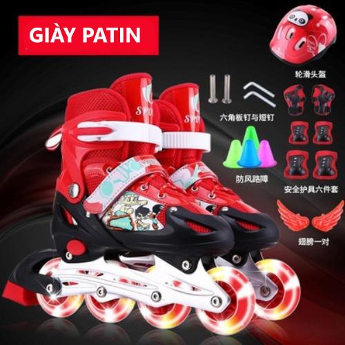 [HCM]Giày trượt patin bé trai và bé gái