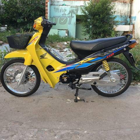 [TẶNG TEM] Bộ dàn áo xe Wave THÁI - Wave đèn pha 1 mắt, Wave ZX, Wave alpha - Wave 110 đời xe 1997 đến 2006, Nhựa nguyên sinh ABS màu Vàng - có tặng KÈM BỘ TEM chống bay màu.