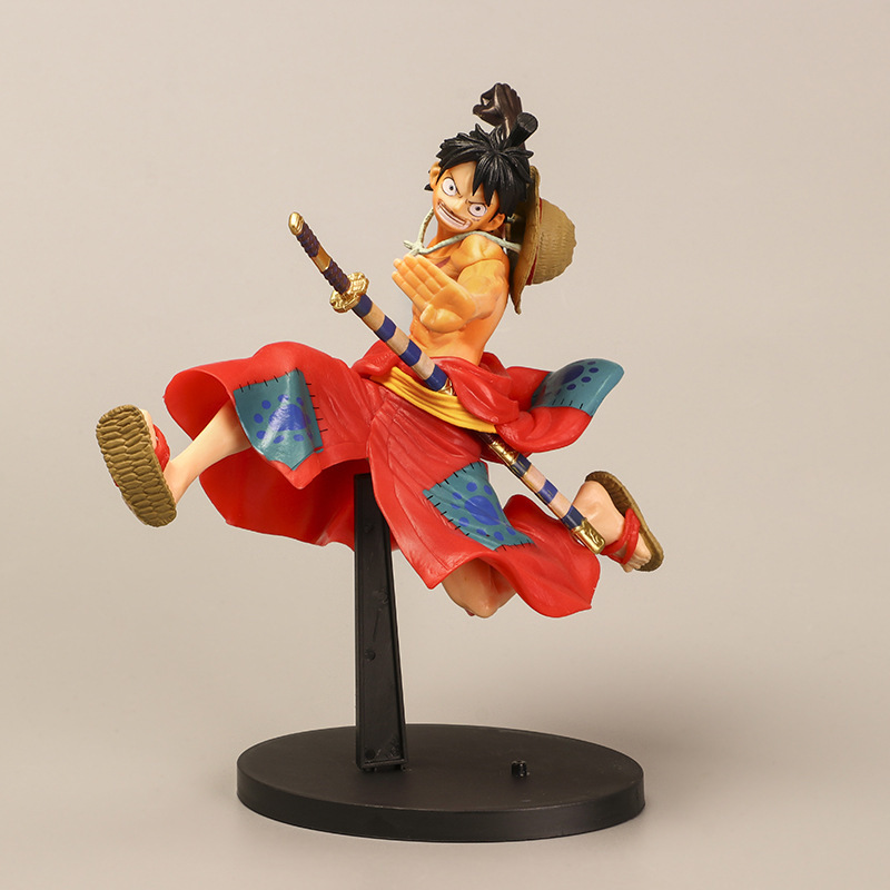 Mô hình OnePiece - Luffy Wano cởi trần dáng chạy