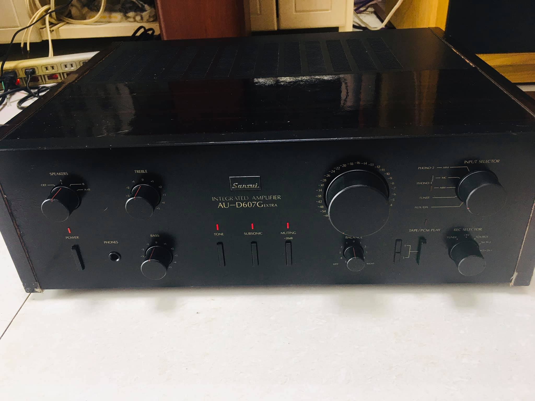 Amply Sansui AU D607G Extra