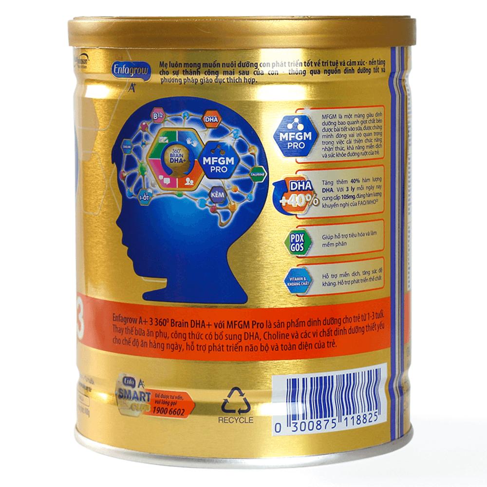 Enfagrow A/3 MFGM  PRO(1-3 tuổi) 1750g