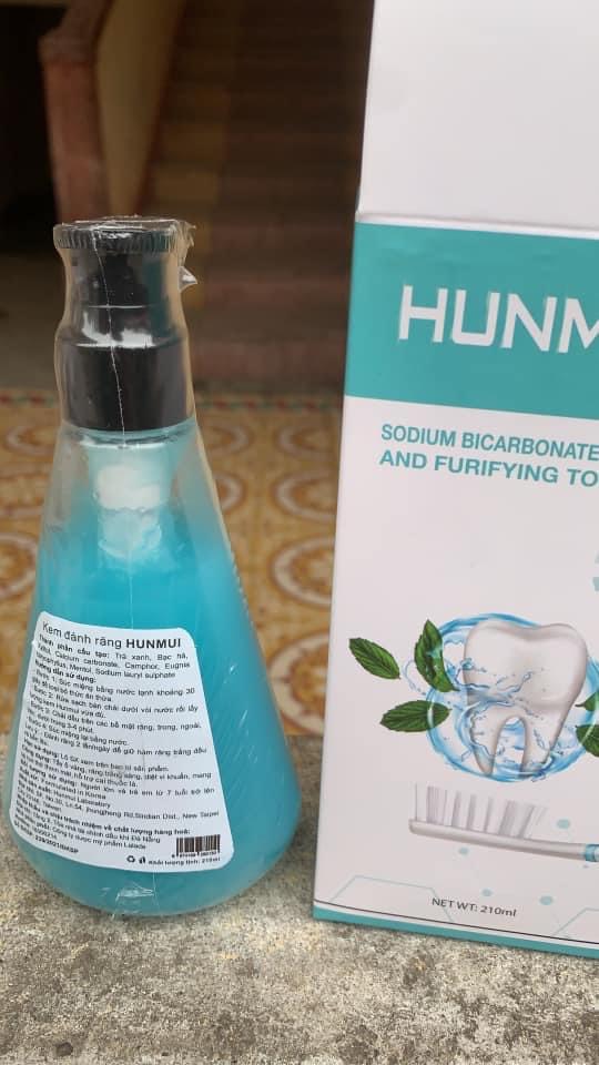 Kem Đánh Răng Hunmui ( CHÍNH HÃNG- CÓ HỘP ) - Kem Đánh Răng Thơm, Trắng Răng-Vệ Sinh Răng Miệng, Hết Hôi Miệng