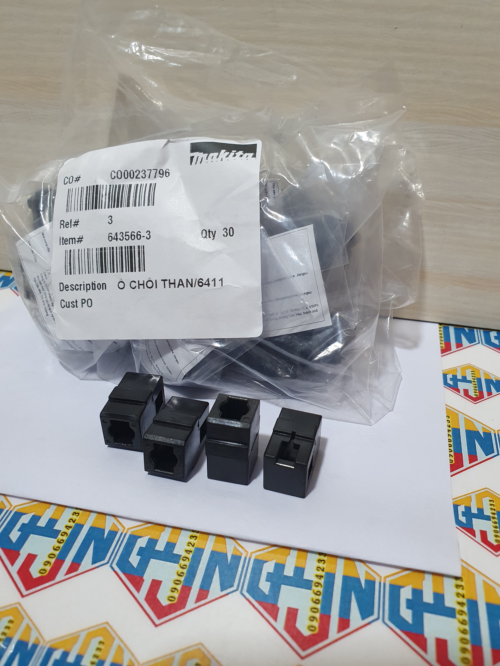 Ổ than cho máy khoan Makita 6411