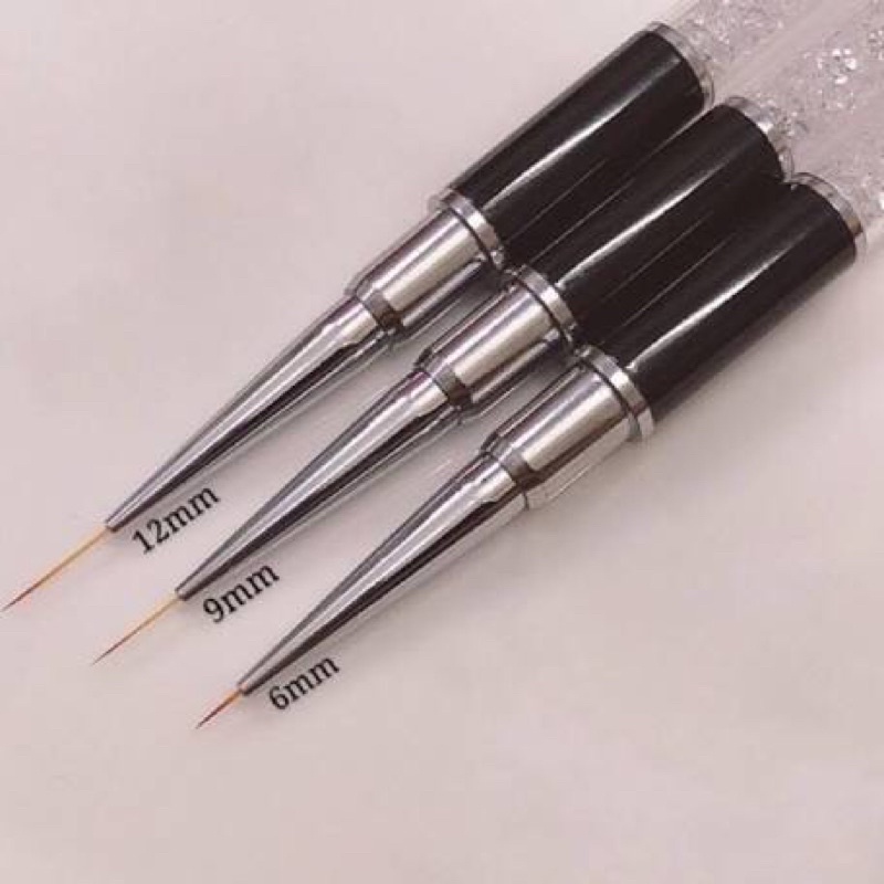 Cọ nét cán đá siêu mảnh đủ size chuyên dụng vẽ móng
